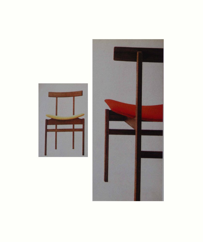 Dining chair, Model 193, in solid teak. Designed by Inger Klingenberg.